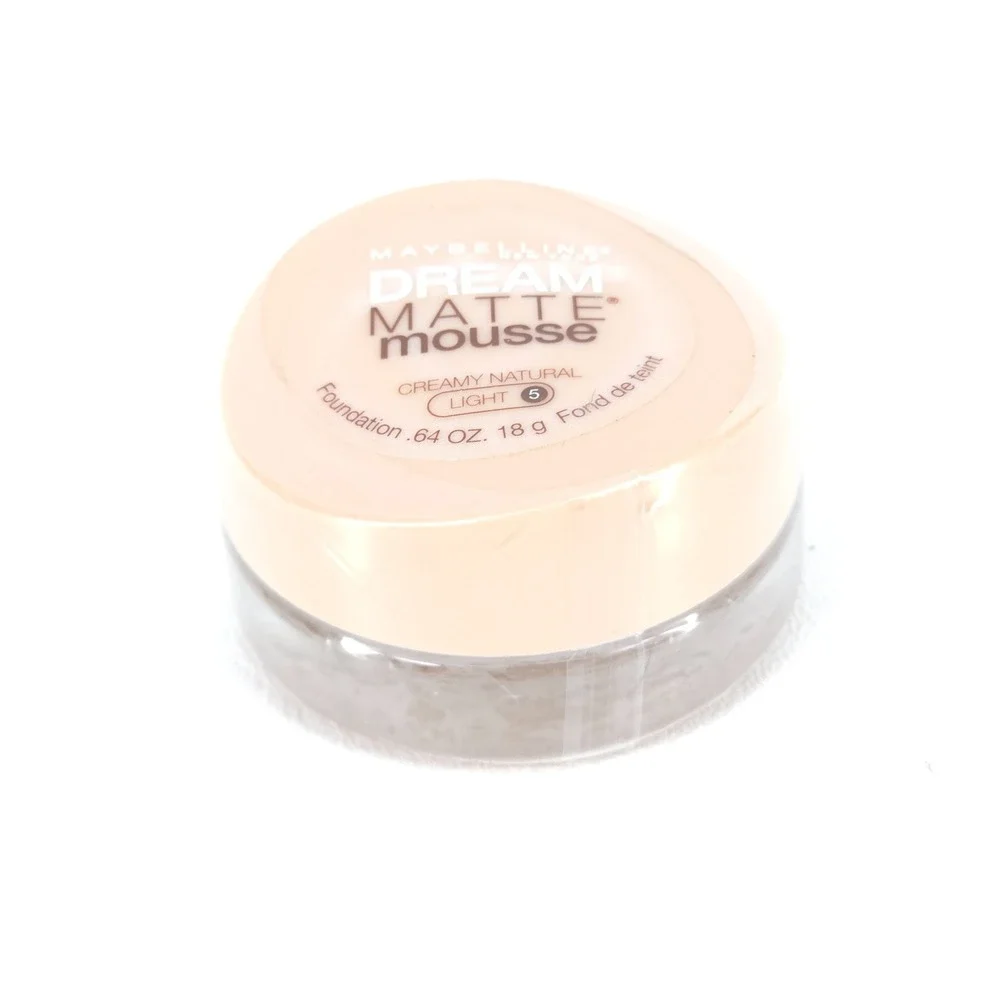Maybelline Dream Matte Mousse Foundation Creamy Natural Light 5 18g Sealed